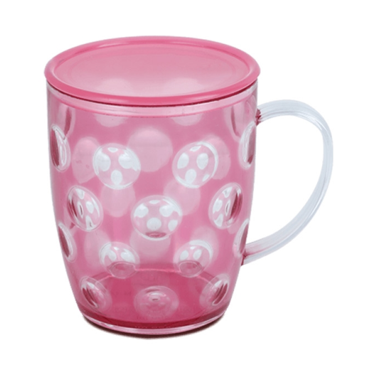 BUBBLE MUG PINK 350 ML 