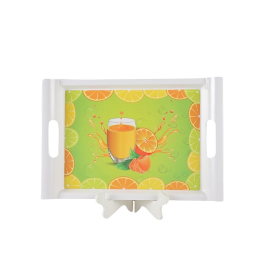 ITALIANO ASSORTED DESIGN 16" RTG HANDLE TRAY