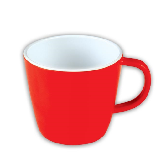 3" DOUBLE COLOR CUP RED WHITE