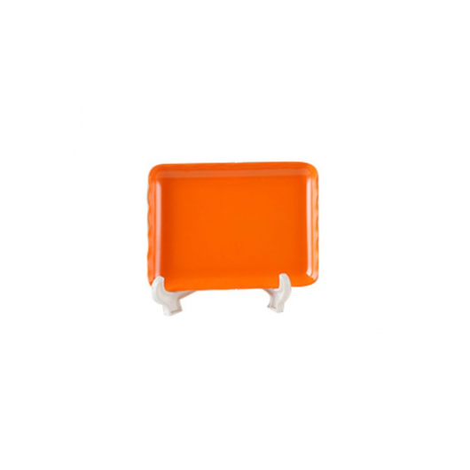 6.6" FLOWER TRAY -ORANGE