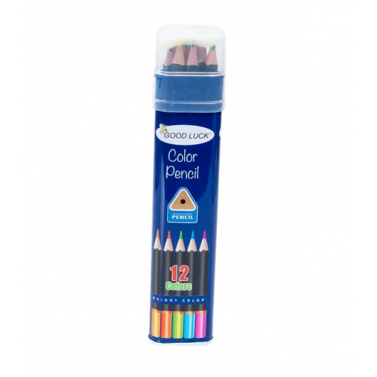 GOOD LUCK COLOR PENCIL TC12 LARGE 12 PCS SET