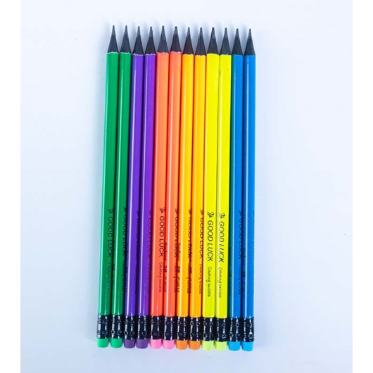GOOD LUCK RADIANT PENCIL 2B (1 PIECE)