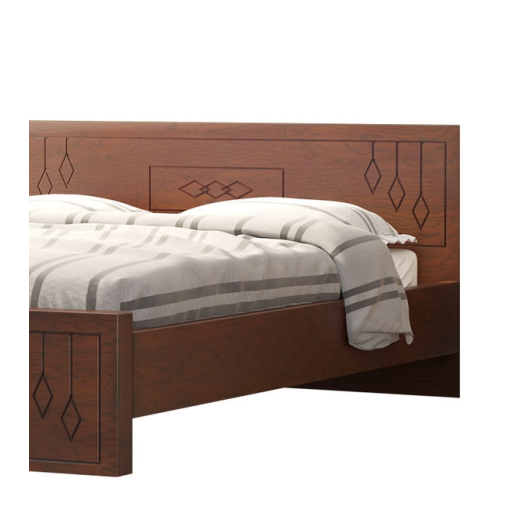 REGAL BLUEBELL WOODEN KING BED ANTIQUE