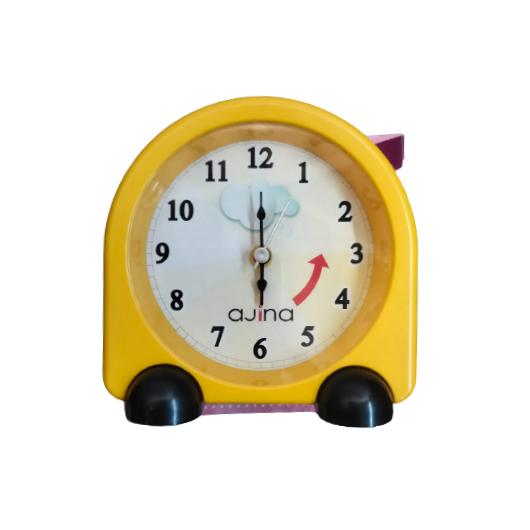 RFL  MEIYA TABLE CLOCK YELLOW 95426