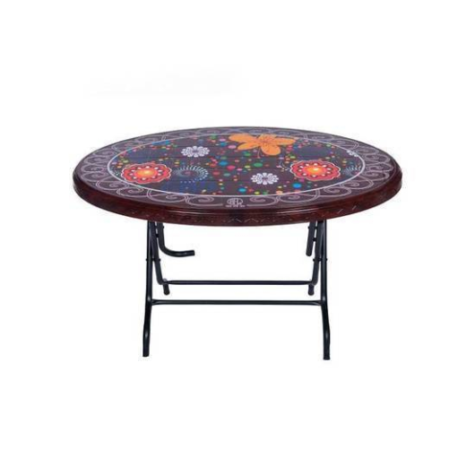 RFL  DINING TABLE 4 SEAT OVAL ST/LEG PRINT GLORY RW 880362